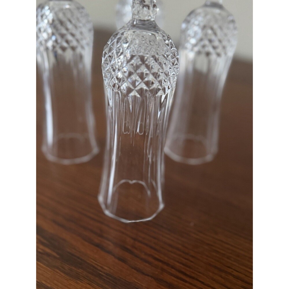 Cristal D'Arques Valencay Champagne Flutes Set (4) Made In France - Picture 7 of 13